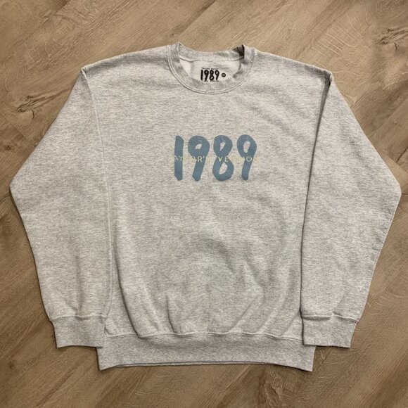 Taylor Swift 1989 Taylor’s Version Spotify Crewneck Sweatshirt Women's Medium M - Picture 1 of 8